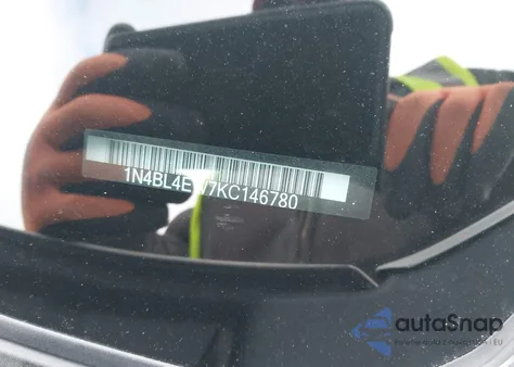 2019 Nissan Altima 2.5 Sl из США, поврежденный, VIN 1N4BL4EW7KC146780